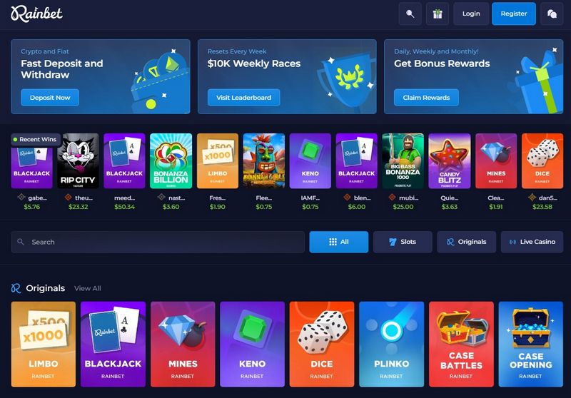 Rainbet Pros & Cons